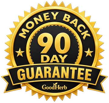 GoodHerb 90-Day Money-Back Guarantee